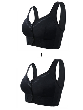 Compre 2 Leve 3: Sutiã Rendado Sem Aro Fechamento Frontal
