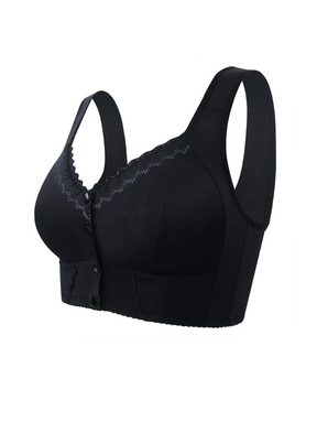 Compre 2 Leve 3: Sutiã Rendado Sem Aro Fechamento Frontal