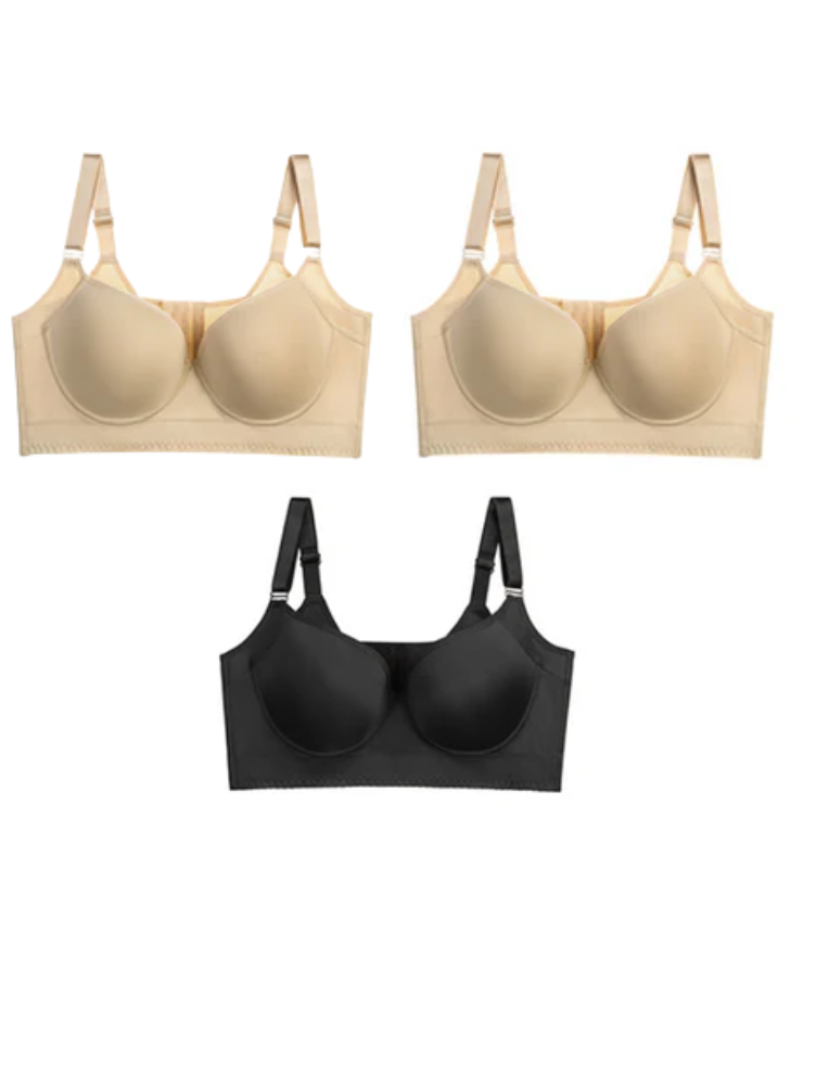 Kit: Sutiã 5D Push Up