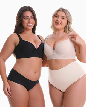 COMPRE 1 LEVE 2 - Sutiã 5D Push Up - Esconde Gorduras Costas - Embaixo do Braço - Imperfeições