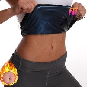 Cinta Modeladora Efeito Sauna Azul / P - M
