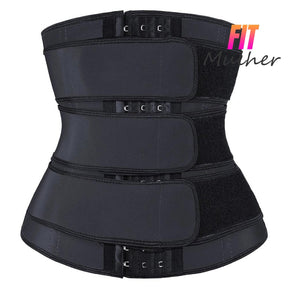 Women Waist Trimmer Tripple Belts Trainer Shaperwear Tummy Control Slimming Fat Burning For