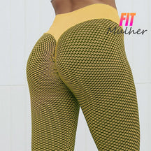 Legging Transpirável Push Up Amarelo / P 200000614