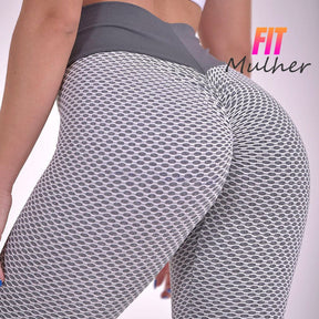 Legging Transpirável Push Up Cinza / P 200000614