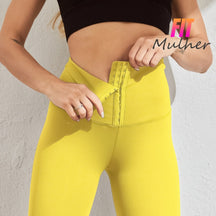 Legging Modeladora Lisa Amarelo / P