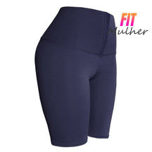 Legging Modeladora Lisa Short Azul Escuro / P