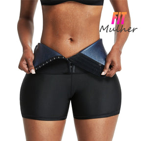 Shorts Legging Trainer Efeito Sauna